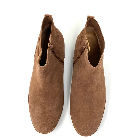 Vionic Brionie Monk Robe Suede Ankle Boots WIDE - Picture 6 of 9